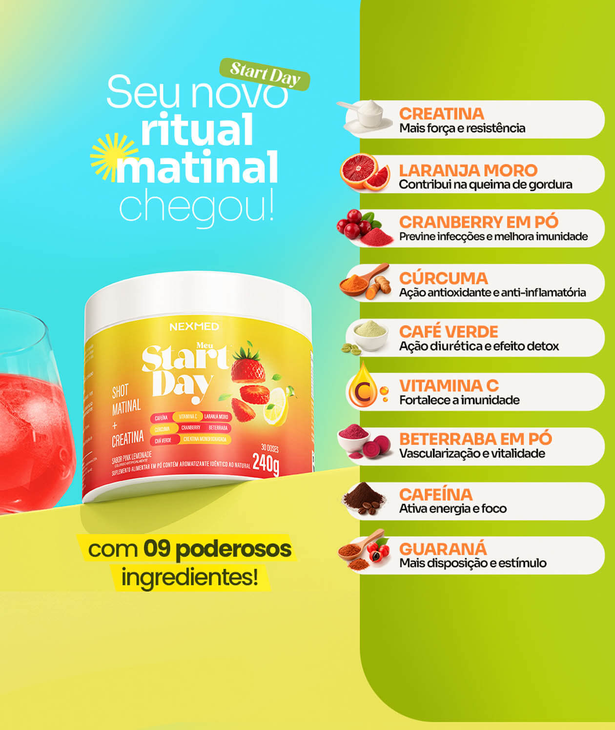 Start Day Pink Lemonade